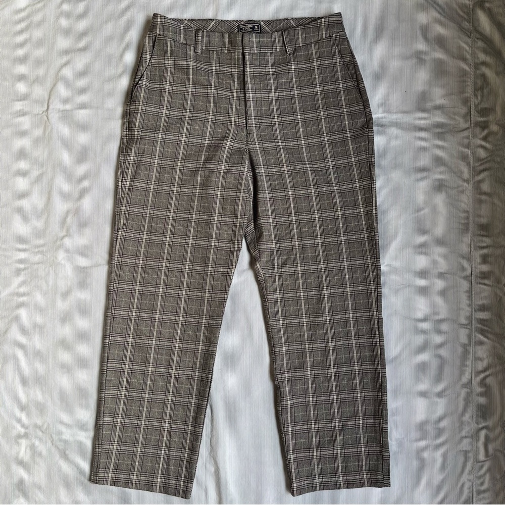 Abercrombie & Fitch Plaid Trouser Pants